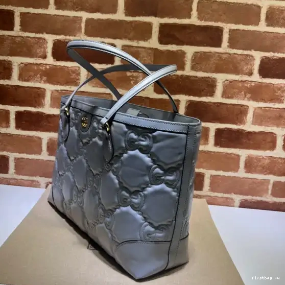 First bag ru matelassé medium tote GG GUCCI leather 0629